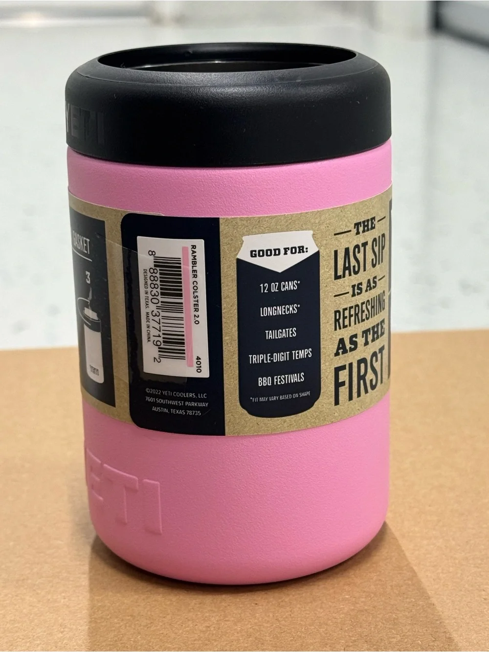 Yeti 12oz Rambler Colster Can Insulator Power Pink | New